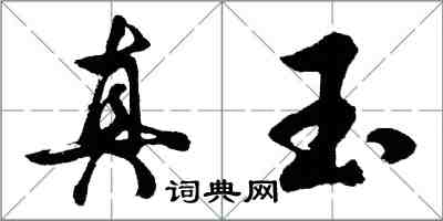 胡問遂真玉行書怎么寫