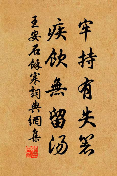 重更雙使節,總為兩淮民 詩詞名句