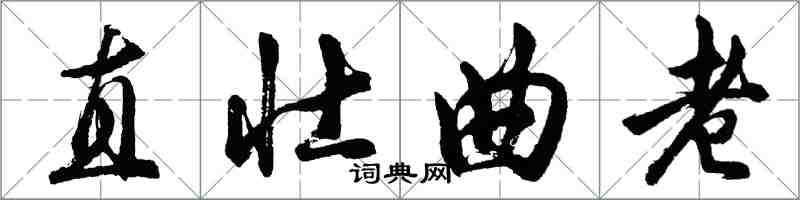 胡問遂直壯曲老行書怎么寫