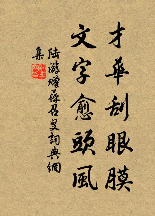 向非薪燭力,往返何異瞽 詩詞名句