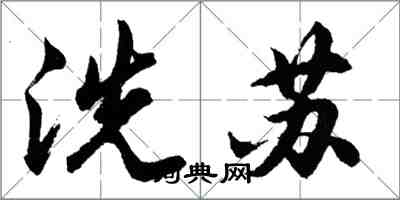 胡問遂洗蘇行書怎么寫