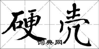 翁闓運硬殼楷書怎么寫