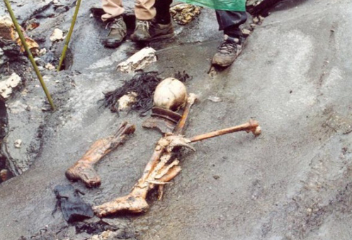 驚恐！印度驚現冰川骷髏湖