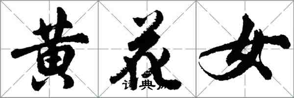 胡問遂黃花女行書怎么寫