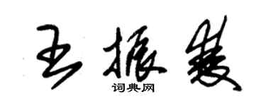 朱錫榮王振雙草書個性簽名怎么寫