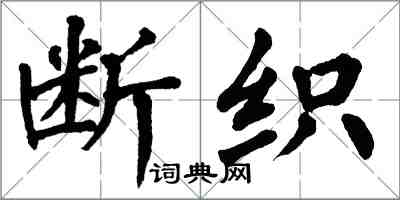 翁闓運斷織楷書怎么寫