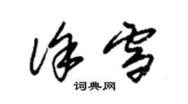 朱錫榮徐雪草書個性簽名怎么寫