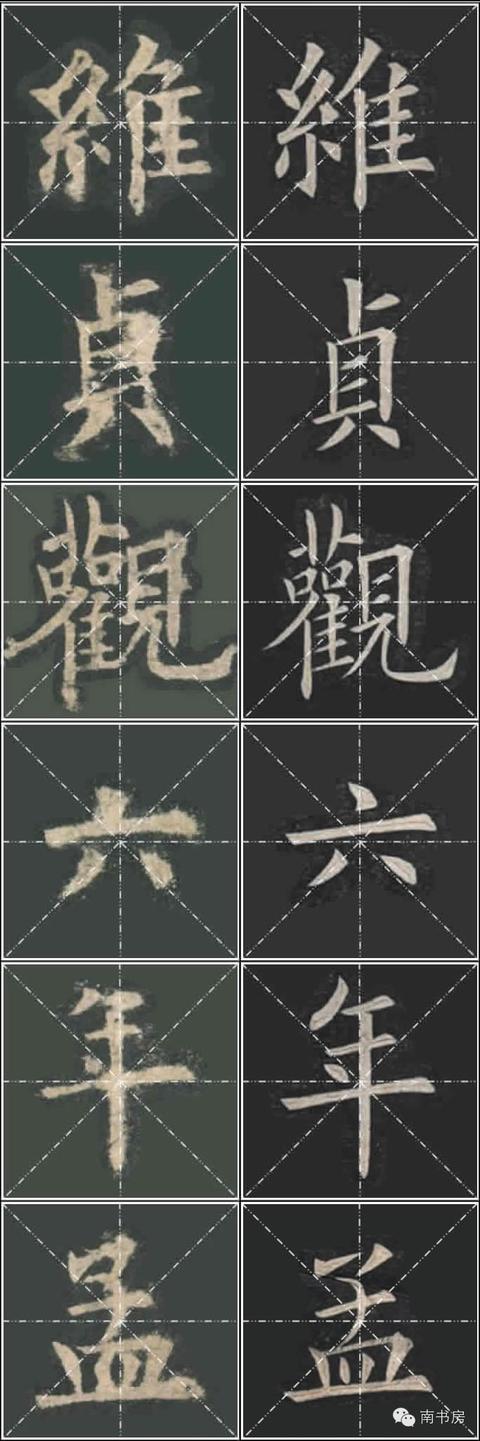 《九成宮醴泉銘》姚孟起臨本與李琪本比較