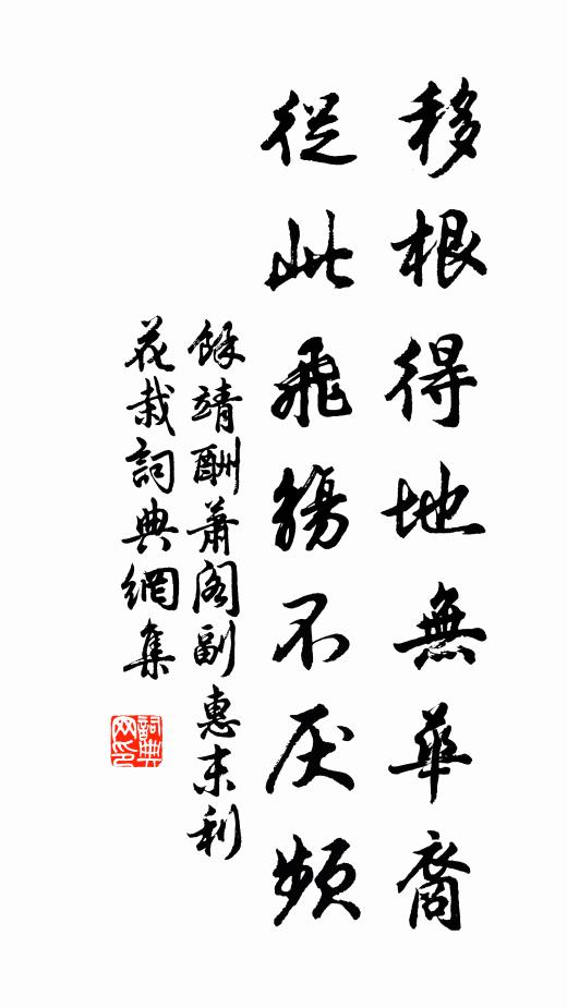 懷縣年來,蕭蕭壯發,可堪頻照 詩詞名句