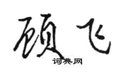 駱恆光顧飛行書個性簽名怎么寫