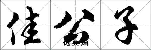 胡問遂佳公子行書怎么寫