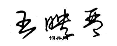 朱錫榮王映琴草書個性簽名怎么寫