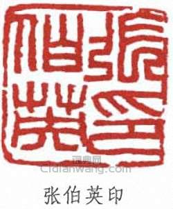 “張伯英印”篆刻印章