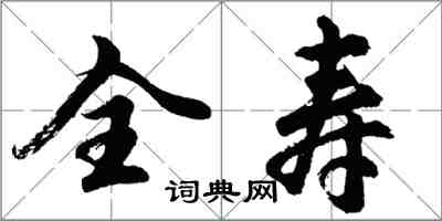 胡問遂全壽行書怎么寫