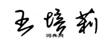 朱錫榮王培莉草書個性簽名怎么寫