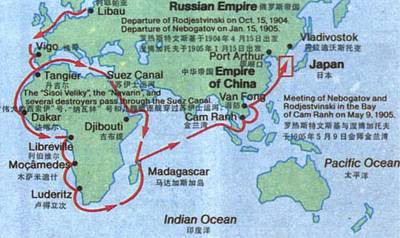 1905年5月28日俄軍對馬島海域遭到慘重損失_歷史上的今天