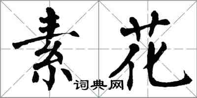 翁闓運素花楷書怎么寫