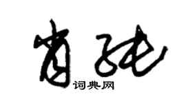 朱錫榮肖純草書個性簽名怎么寫