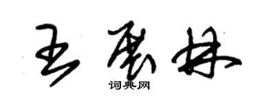 朱錫榮王展林草書個性簽名怎么寫