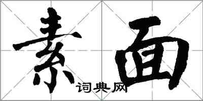 翁闓運素麵楷書怎么寫