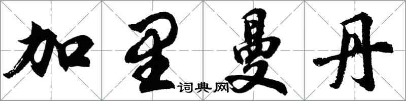 胡問遂加里曼丹行書怎么寫