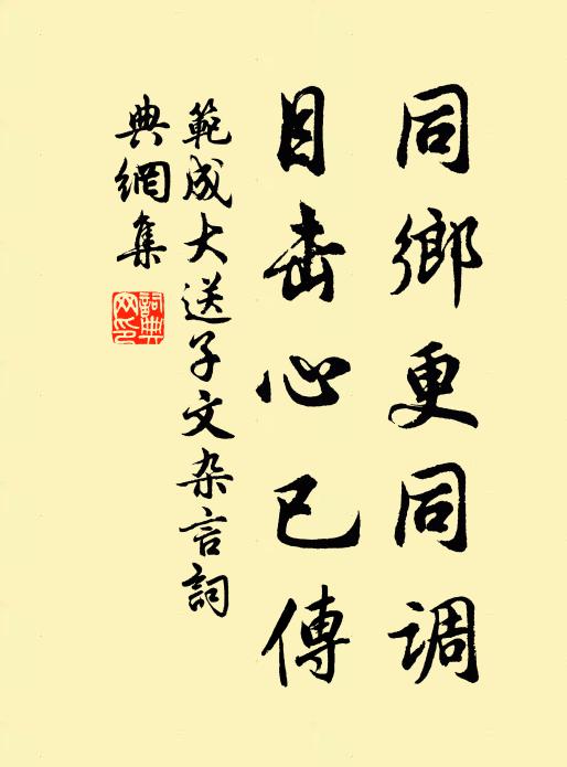 迺睠冀邦,於以顧之 詩詞名句