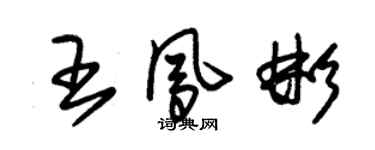 朱錫榮王鳳彬草書個性簽名怎么寫