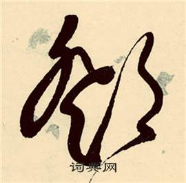 行草詩文卷中張弼的寫法