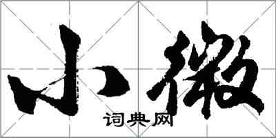 胡問遂小微行書怎么寫