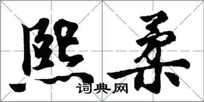 胡問遂熙柔行書怎么寫