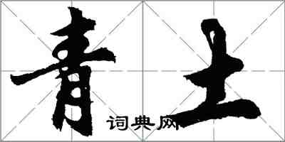 胡問遂青土行書怎么寫