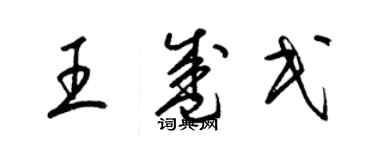 梁錦英王盛民草書個性簽名怎么寫