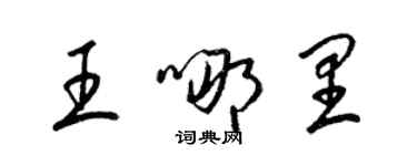 梁錦英王哪裡草書個性簽名怎么寫