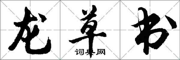 胡問遂龍草書行書怎么寫