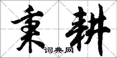 胡問遂秉耕行書怎么寫