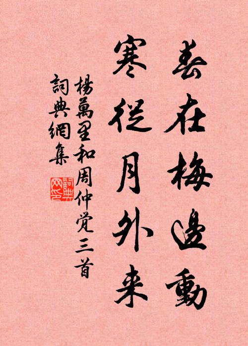 何時相赴滄洲去，雪笠風蘘鉤白苹 詩詞名句
