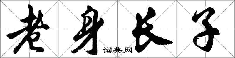 胡問遂老身長子行書怎么寫