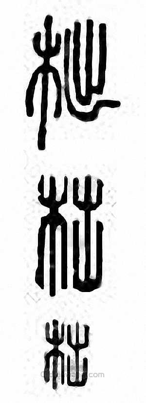 金石大字典的篆刻印章柮