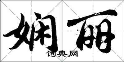 胡問遂嫻麗行書怎么寫