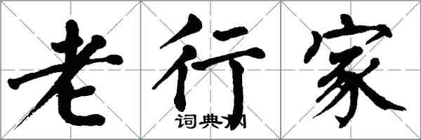 翁闓運老行家楷書怎么寫