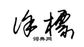 朱錫榮徐標草書個性簽名怎么寫