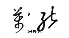 駱恆光萬能草書個性簽名怎么寫