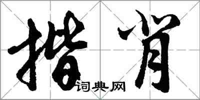 胡問遂揩背行書怎么寫