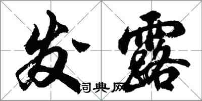 胡問遂發露行書怎么寫