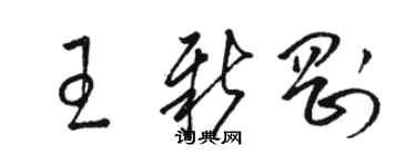 駱恆光王新剛草書個性簽名怎么寫