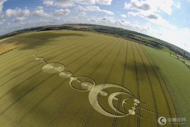 麥田怪圈之謎 麥田怪圈與ufo有何關聯?