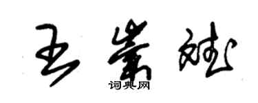 朱錫榮王崇斌草書個性簽名怎么寫