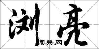 胡問遂瀏亮行書怎么寫