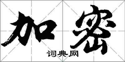 胡問遂加密行書怎么寫