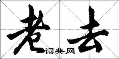 胡問遂老去行書怎么寫